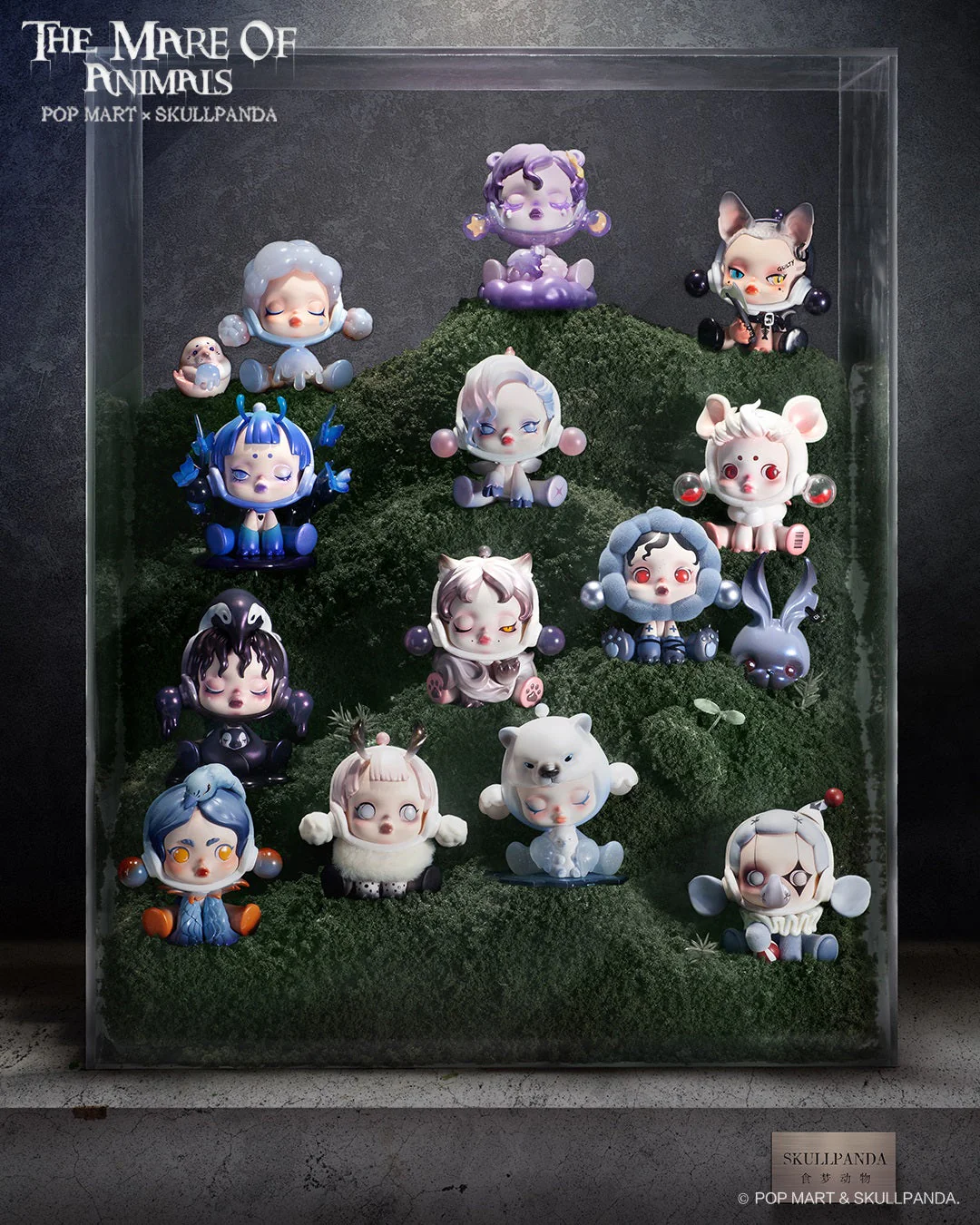 POP MART Skullpanda The Mare of Animals Series