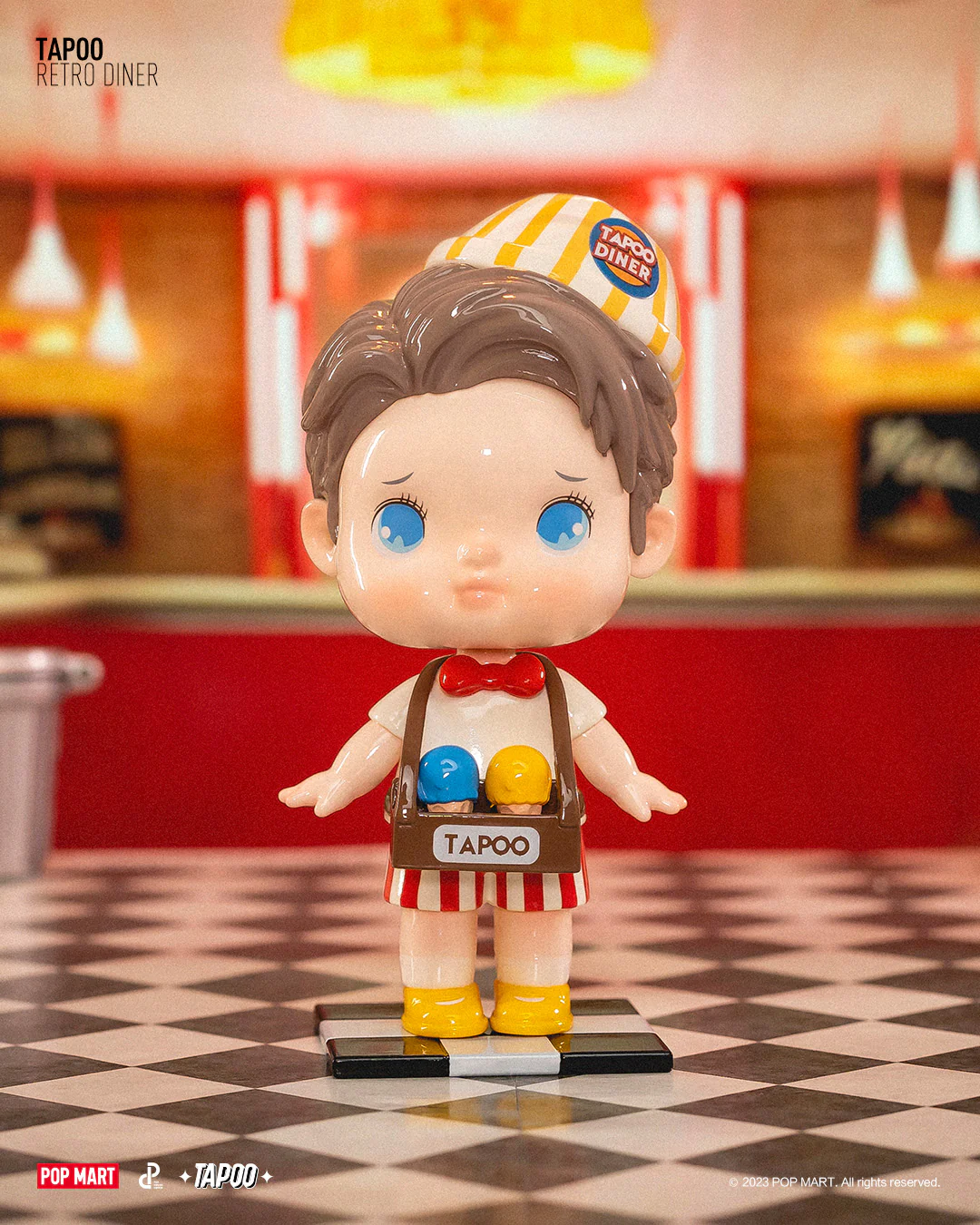 POP MART Tapoo Retro Diner Series