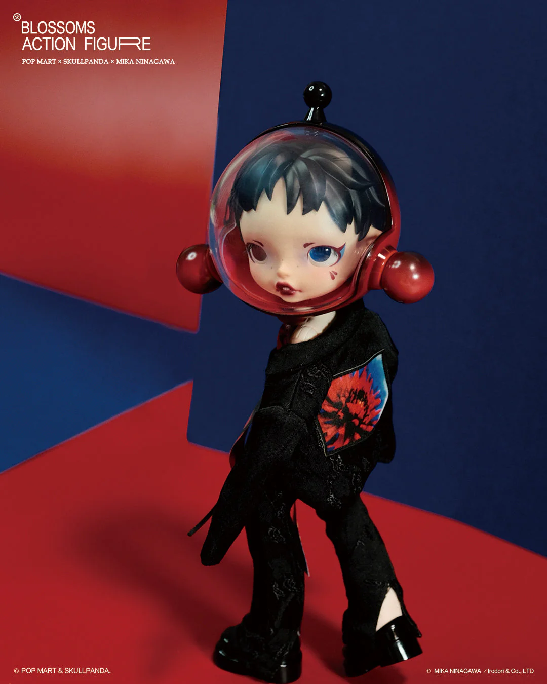 POP MART Skullpanda x Mika Ninagawa Blossoms Action Figure