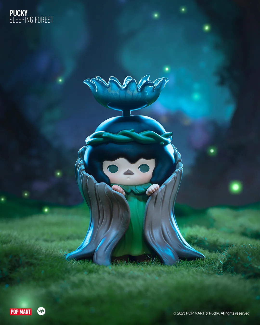 POP MART Pucky Sleeping Forest Series