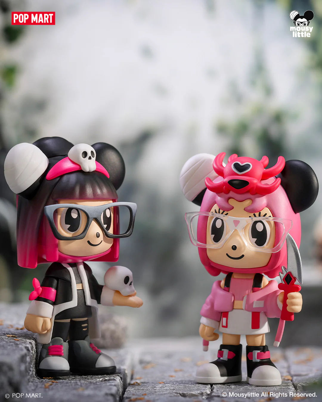 POP MART Mousy Little Fearless Journey Series