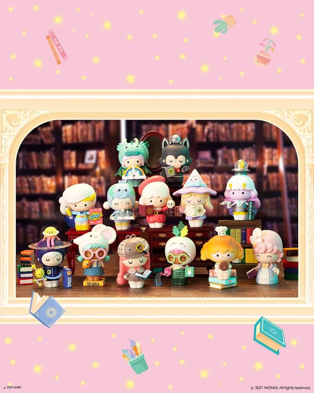 POP MART Momiji Book Shop Series