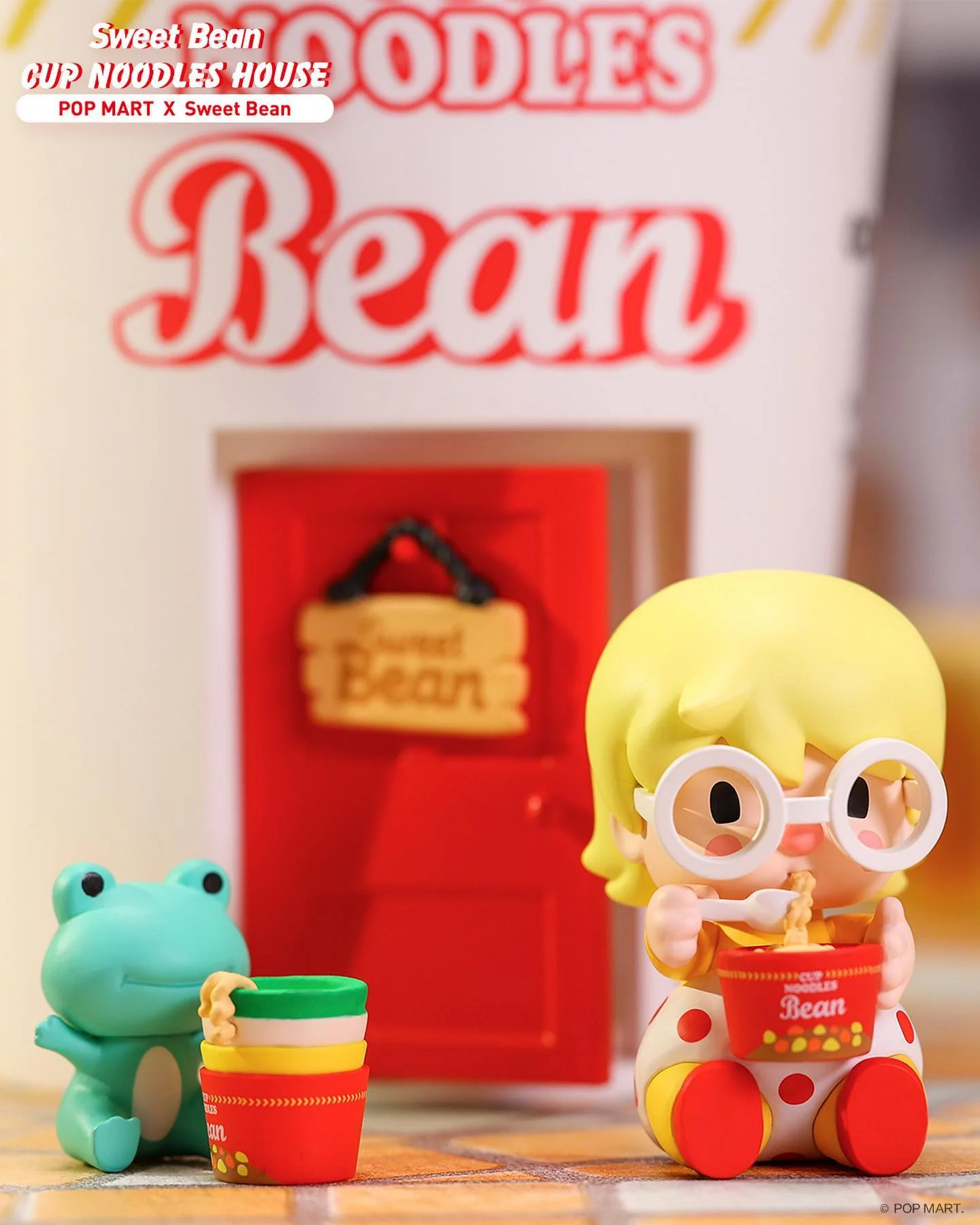 POP MART Sweet Bean Cup Noodles House