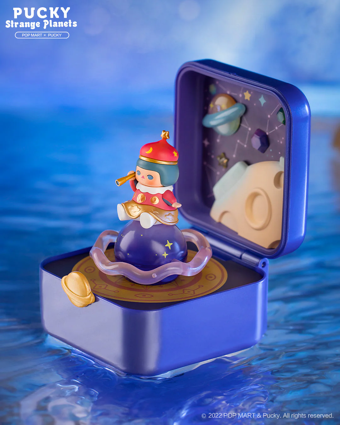 POP MART Pucky Strange Stars Series Scene Set