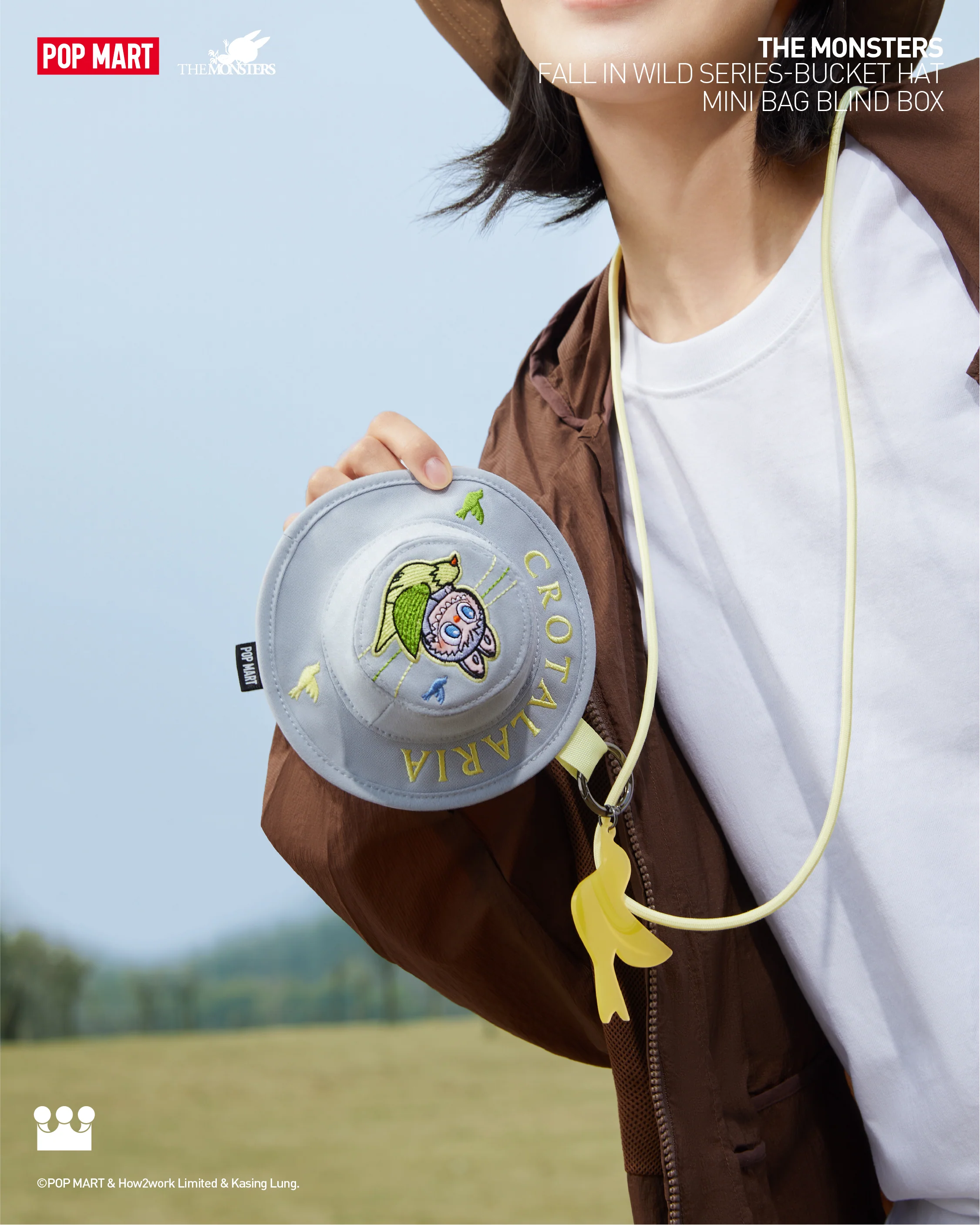 POP MART The Monsters Fall In Wild Series - Bucket Hat Mini Bag Blind Box