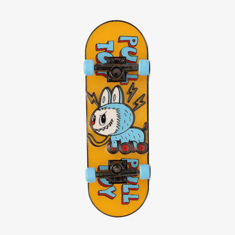 POP MART The Monster Toys Finger Skateboard Badge
