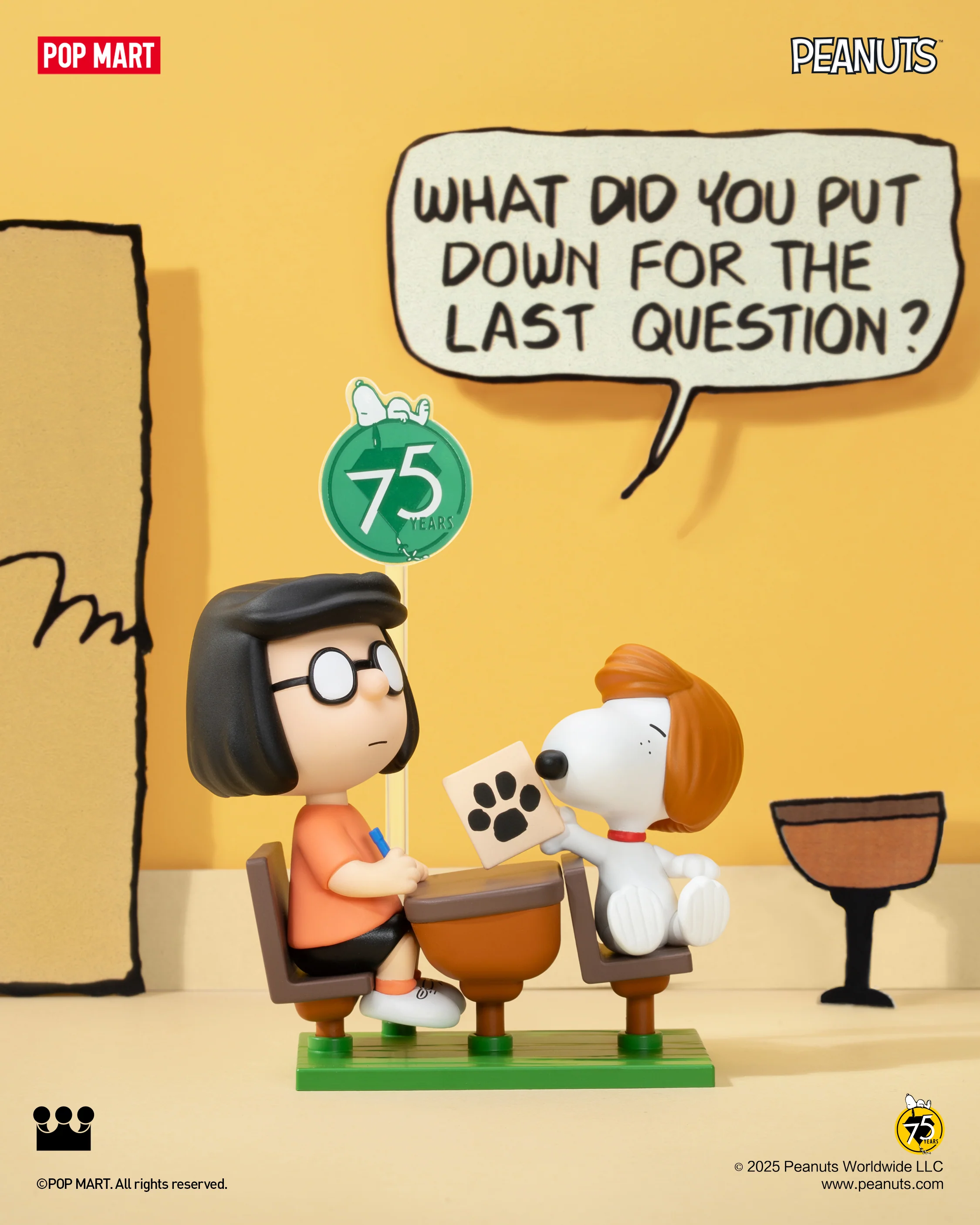 POP MART Peanuts 75th Anniversary | Snoopy Comic Life Series Figures