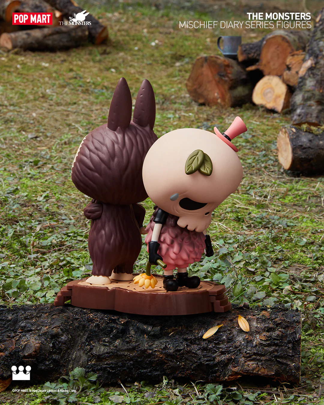 POP MART THE MONSTERS Mischief Diary Series Figures