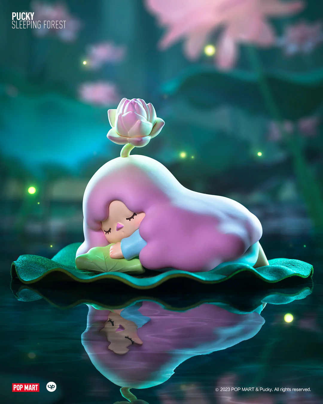 POP MART Pucky Sleeping Forest Series
