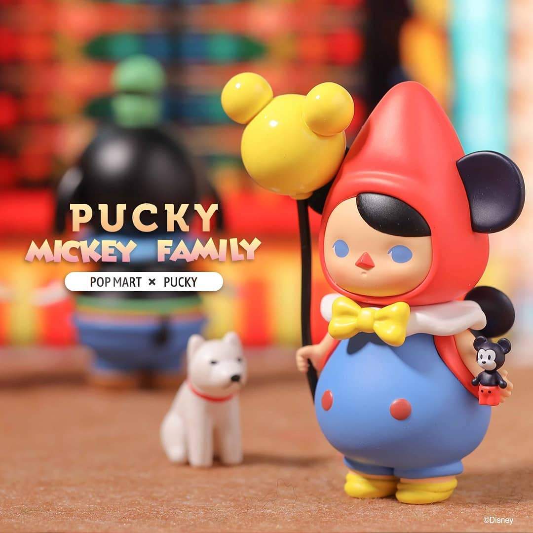 POP MART Pucky Mickey Family Series