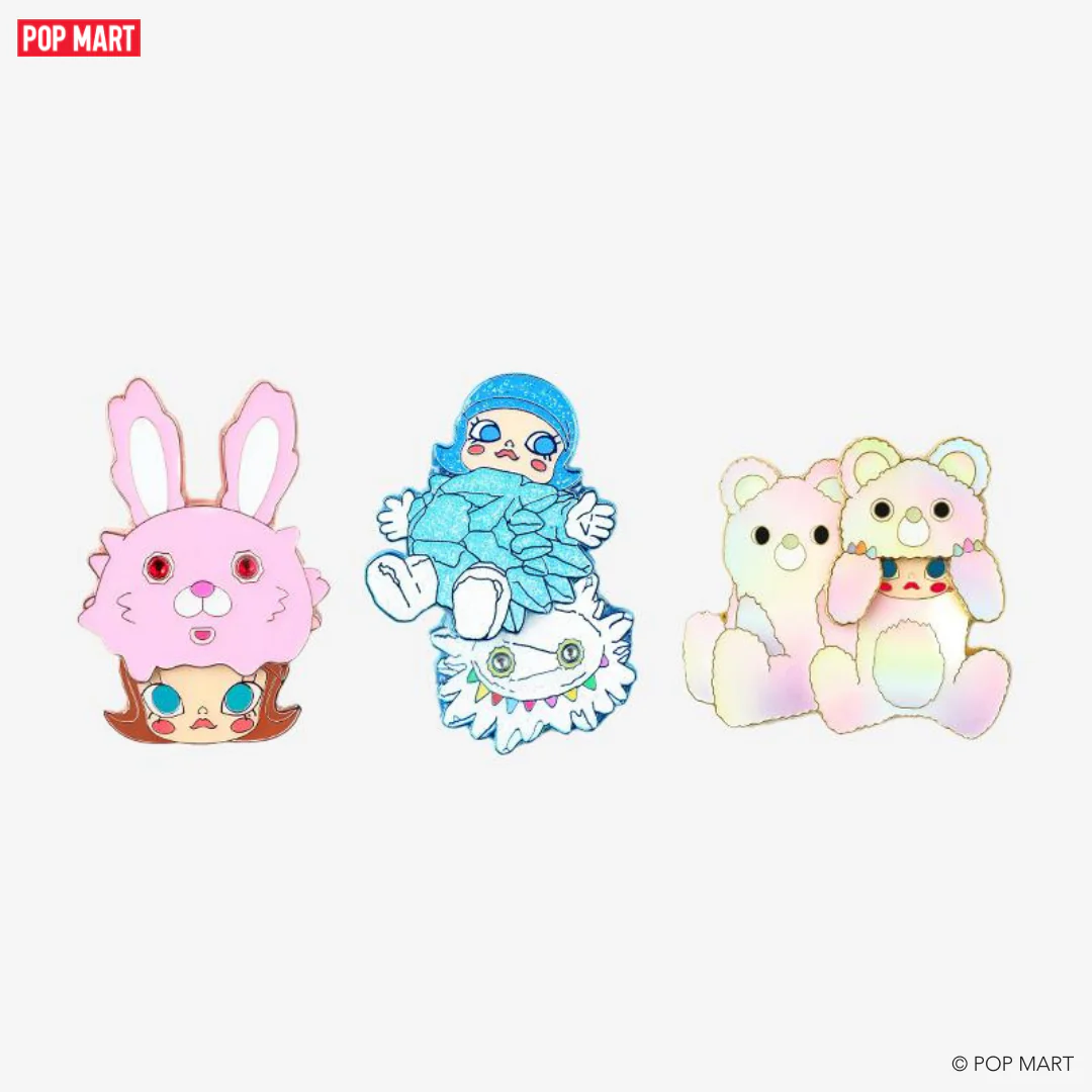 POP MART Molly × Instinctoy Badge