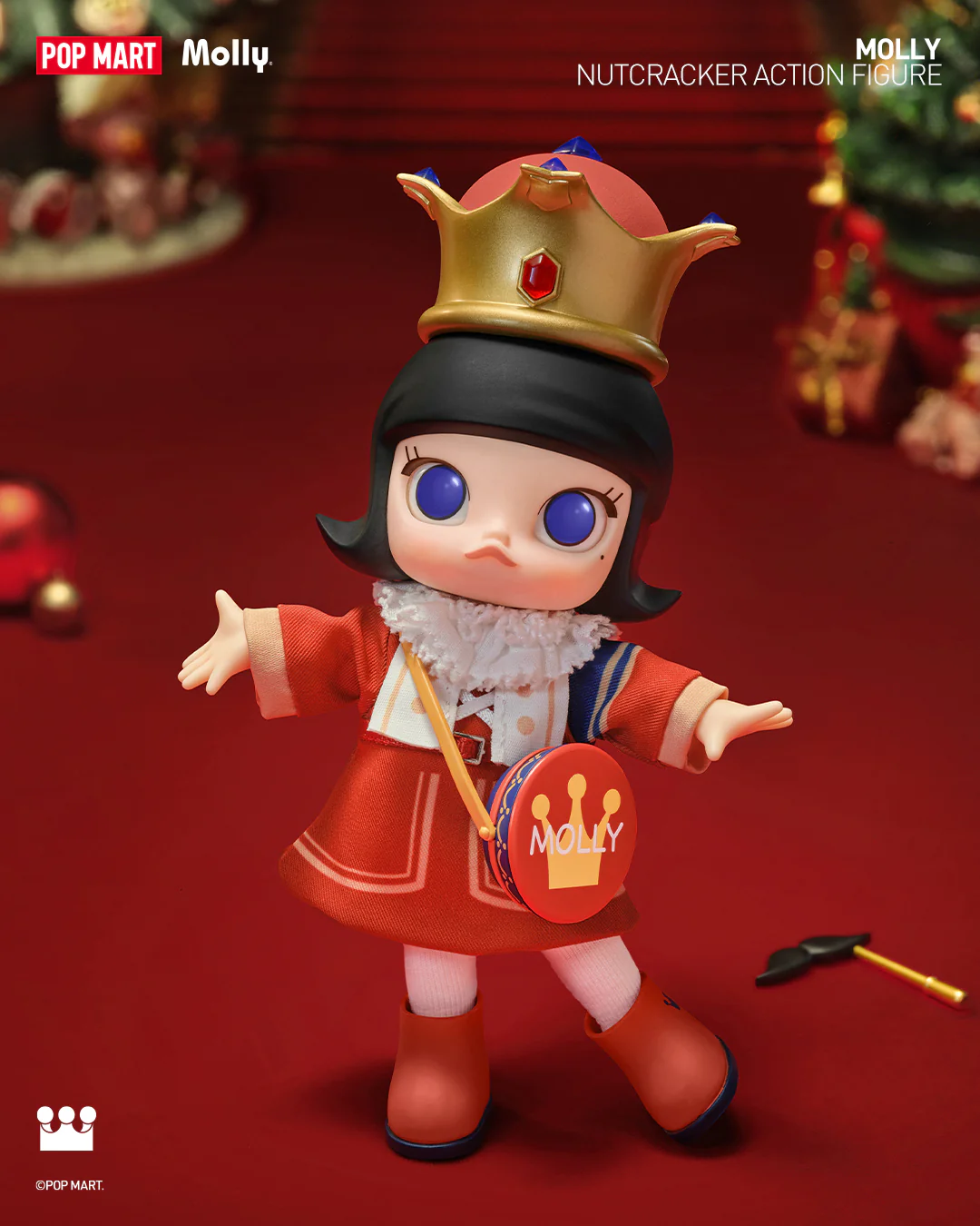 POP MART MOLLY Nutcracker Action Figure