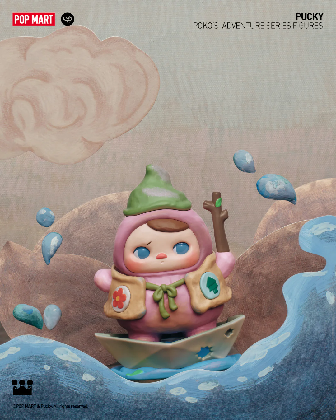 POP MART PUCKY Poko's Adventure Series Figures