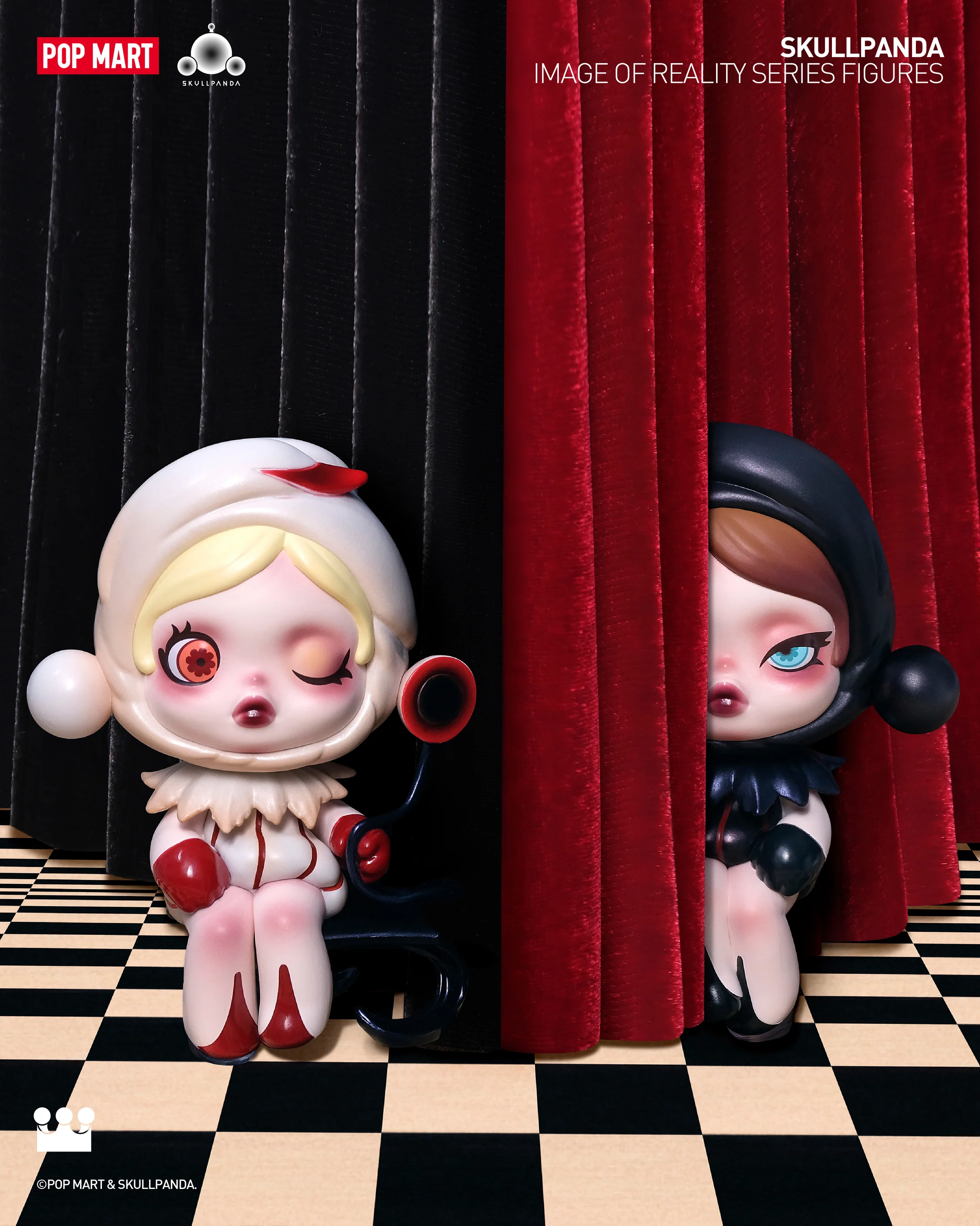 POP MART SKULLPANDA Image Of Reality Series Figures