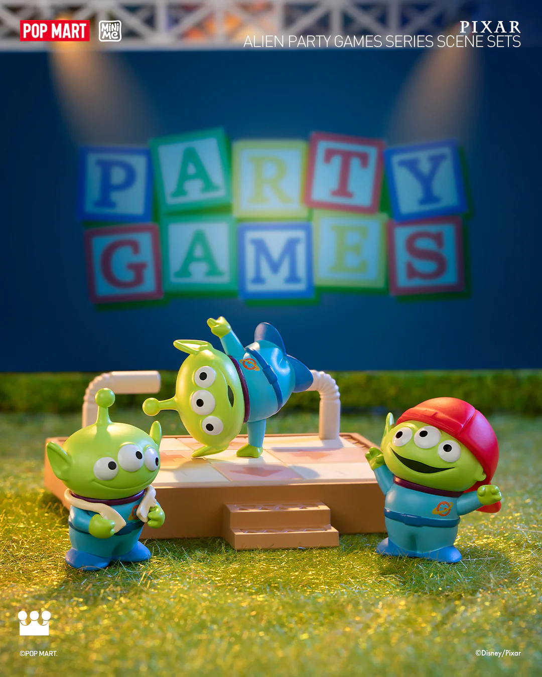 POP MART Pixar Alien Party Games Series Scene Sets