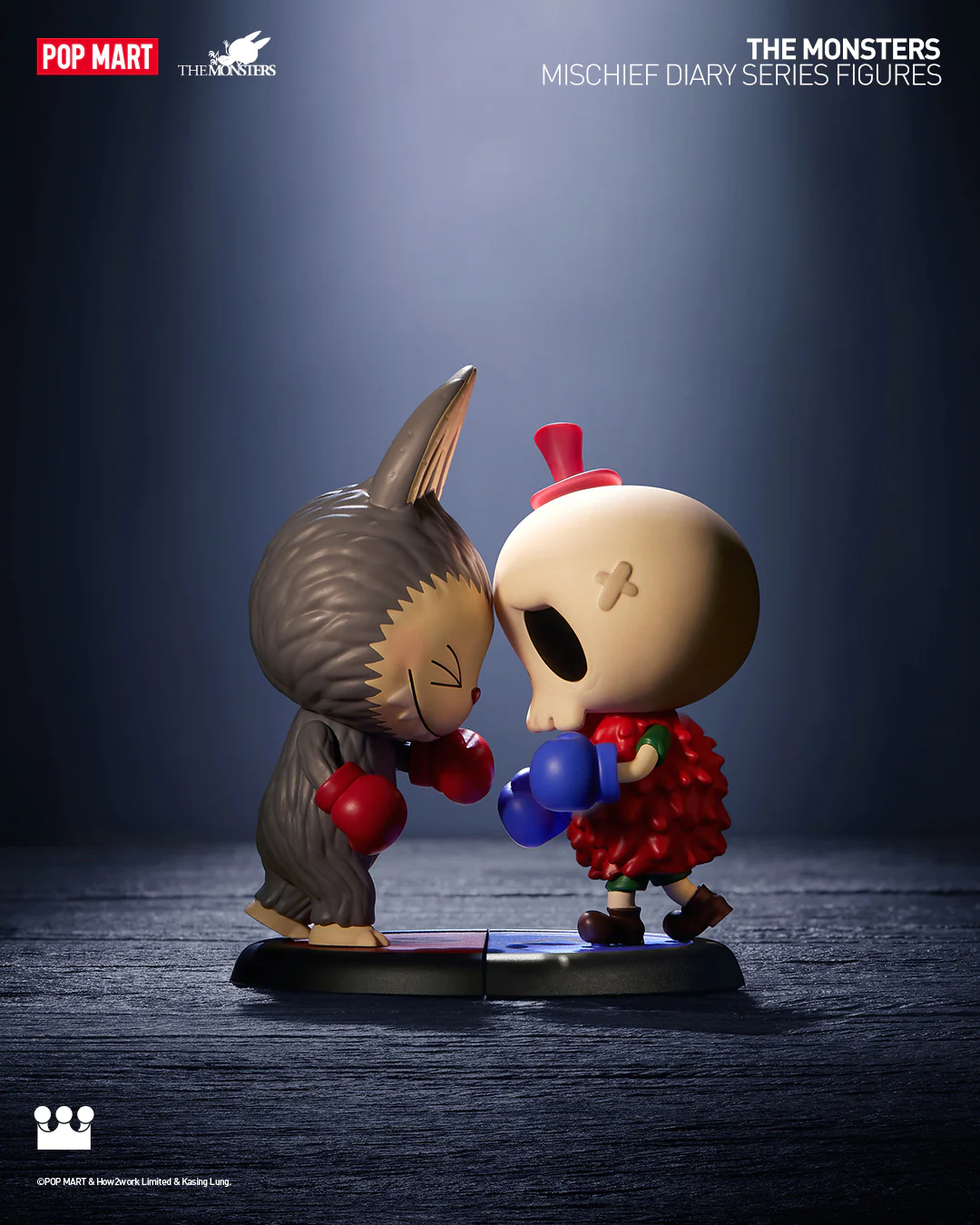 POP MART THE MONSTERS Mischief Diary Series Figures