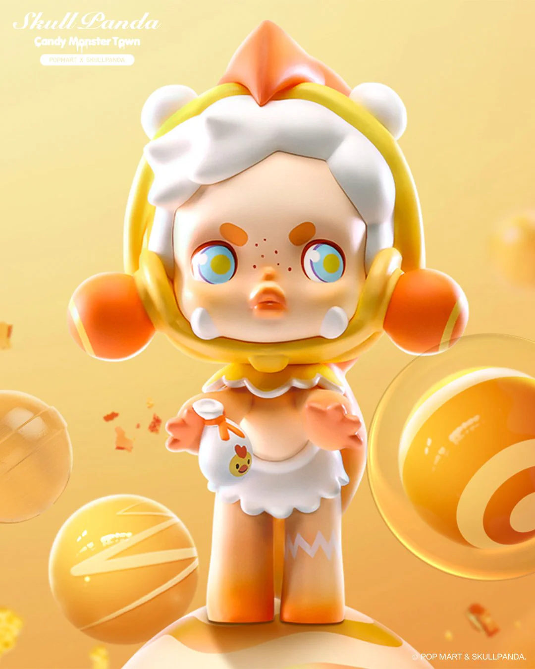 POP MART Skullpanda Candy Monster Town Series
