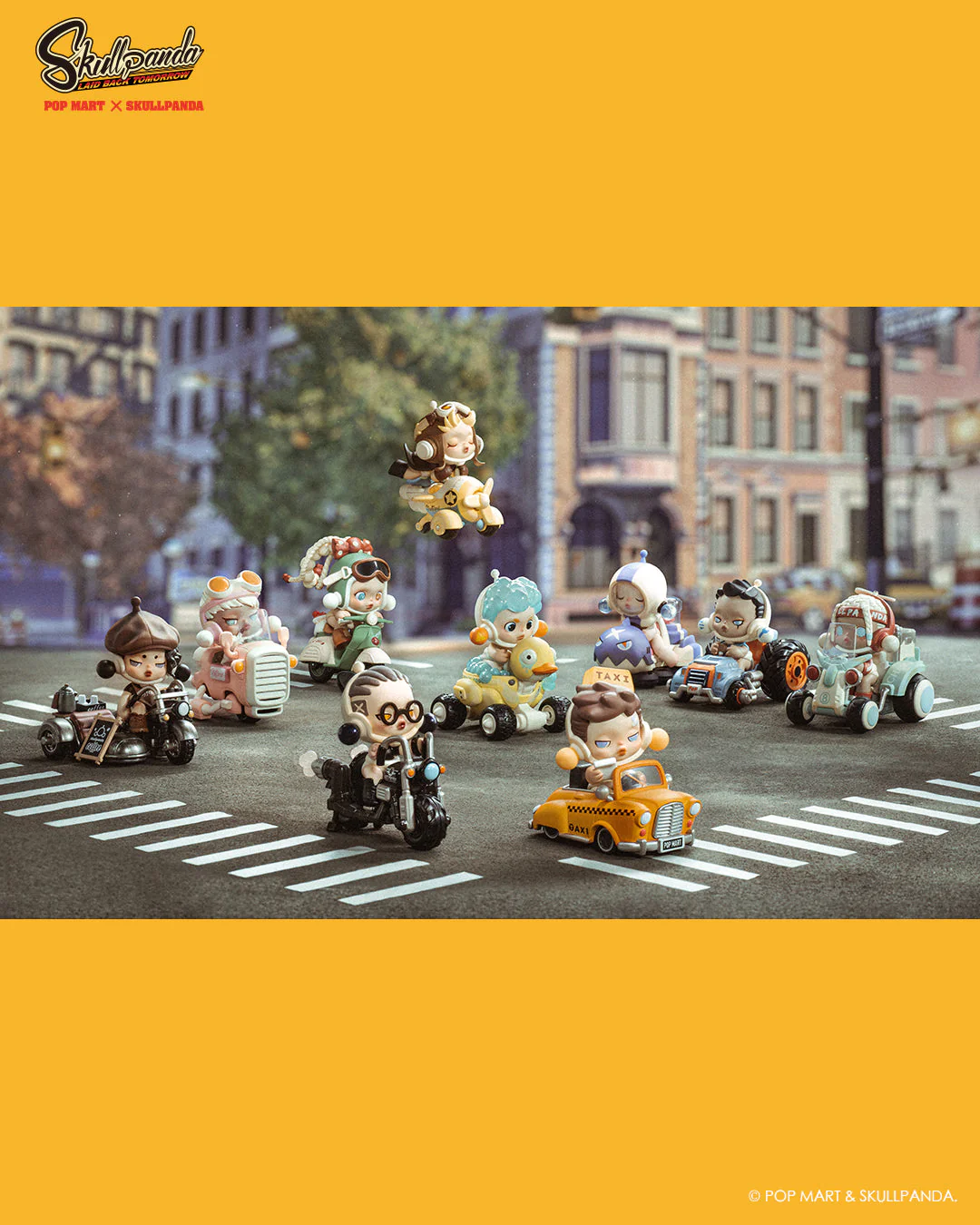 POP MART Skullpanda Laid Back Tomorrow Series