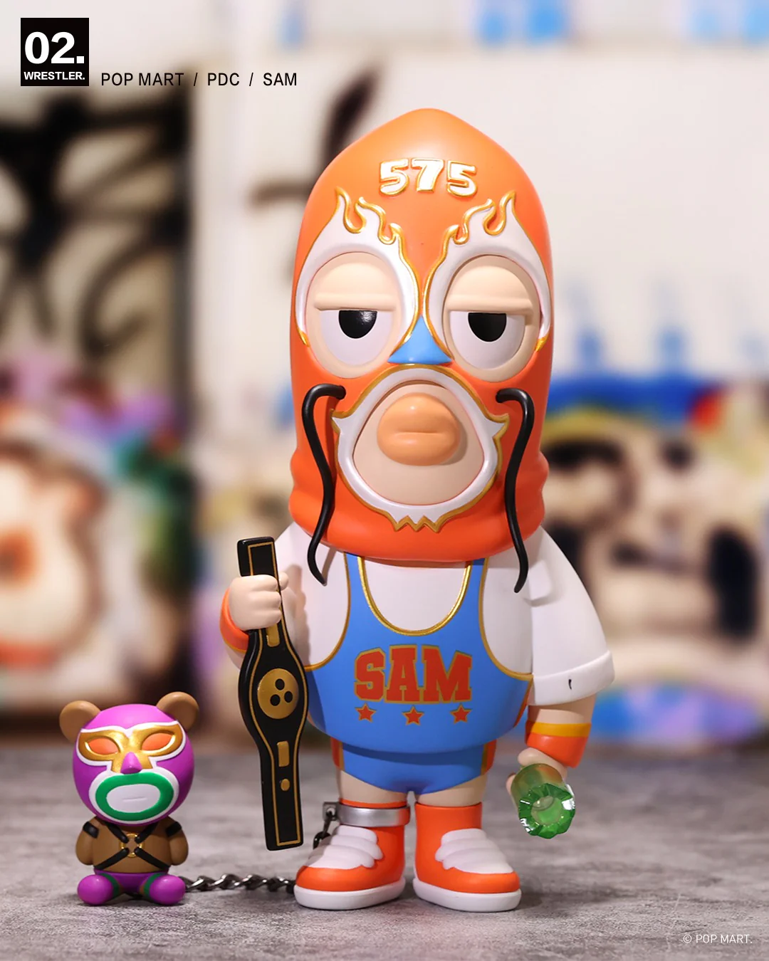 POP MART SAM Wrestler