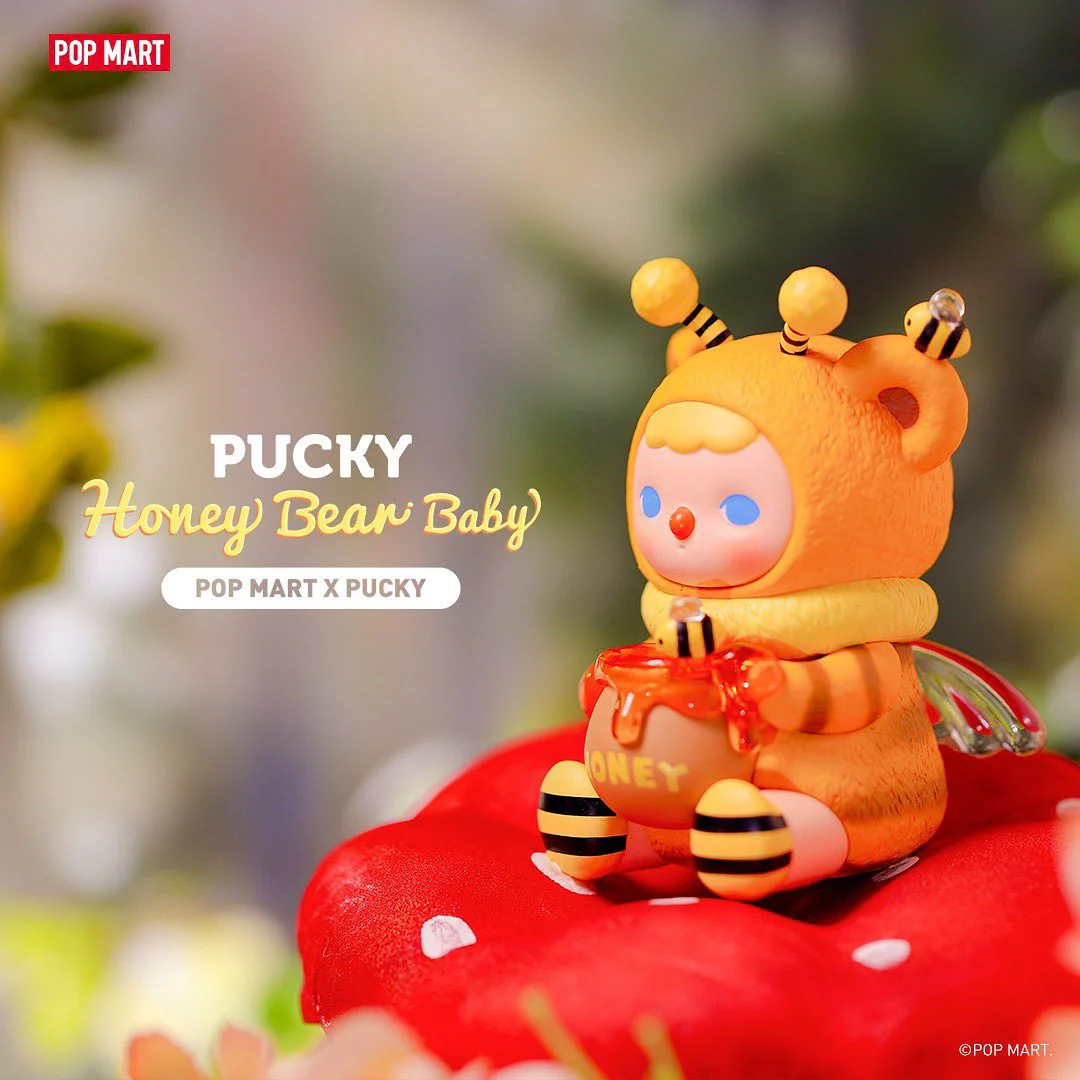 POP MART Pucky Honey Bear Baby