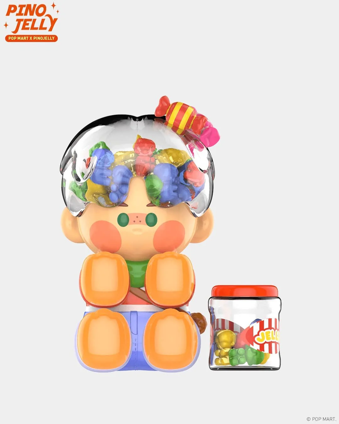 POP MART Pino Jelly Toothache Boy Figurine