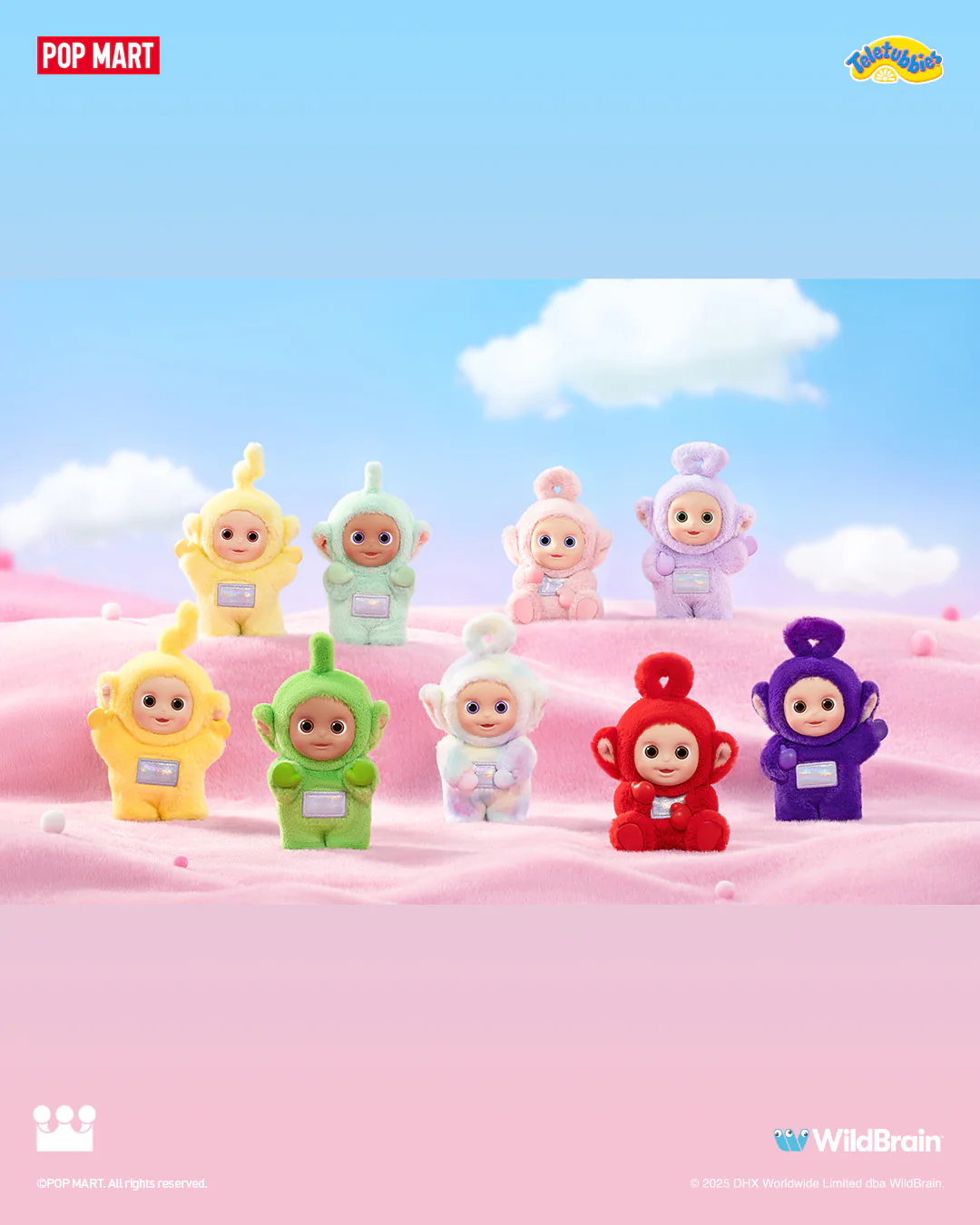 POP MART Teletubbies Vibrancy Series Figures