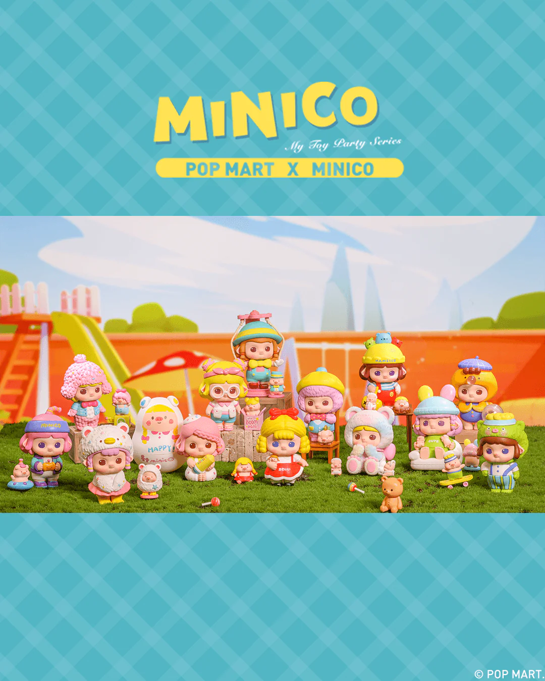 POP MART Minico My Toy Party Series