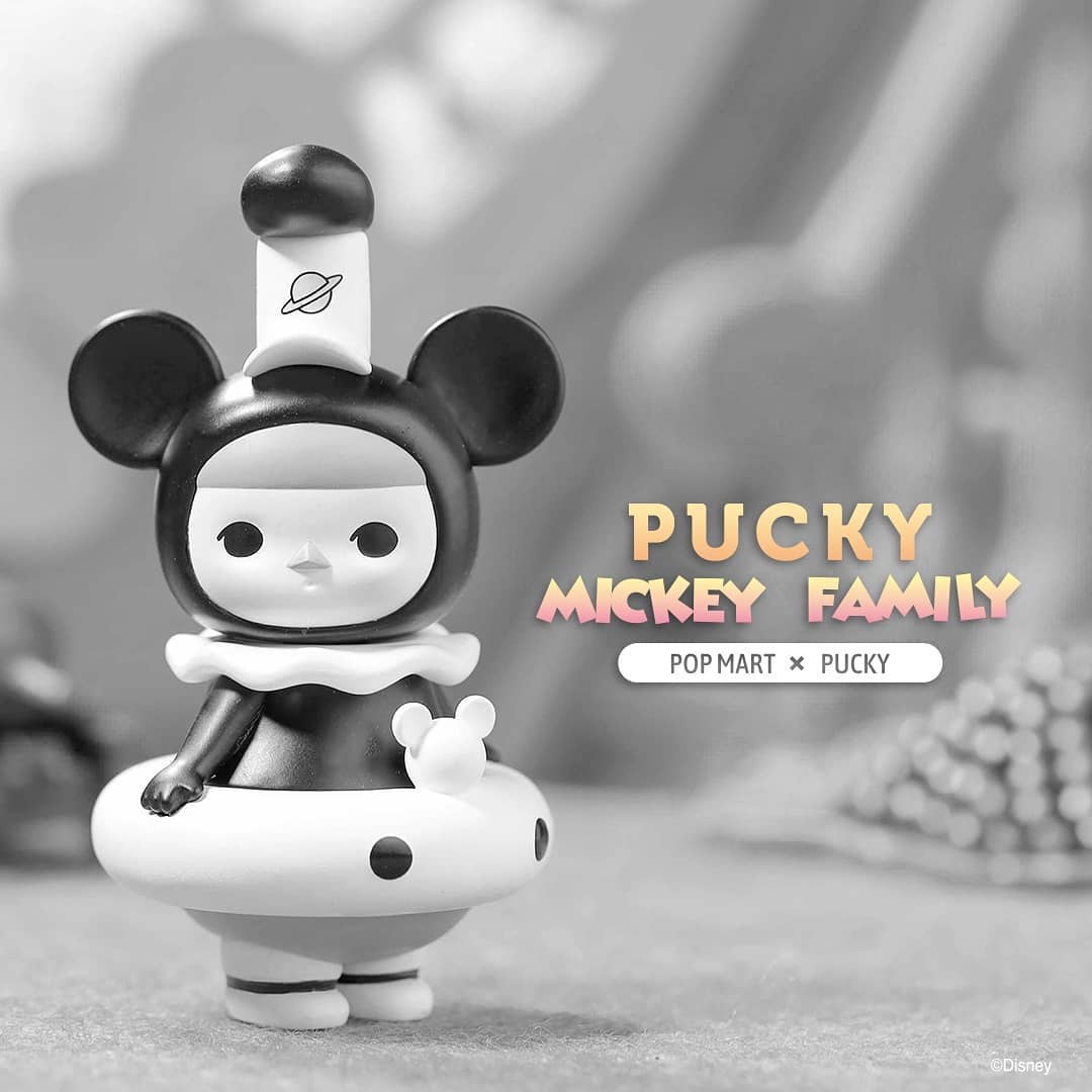 POP MART Pucky Mickey Family Series