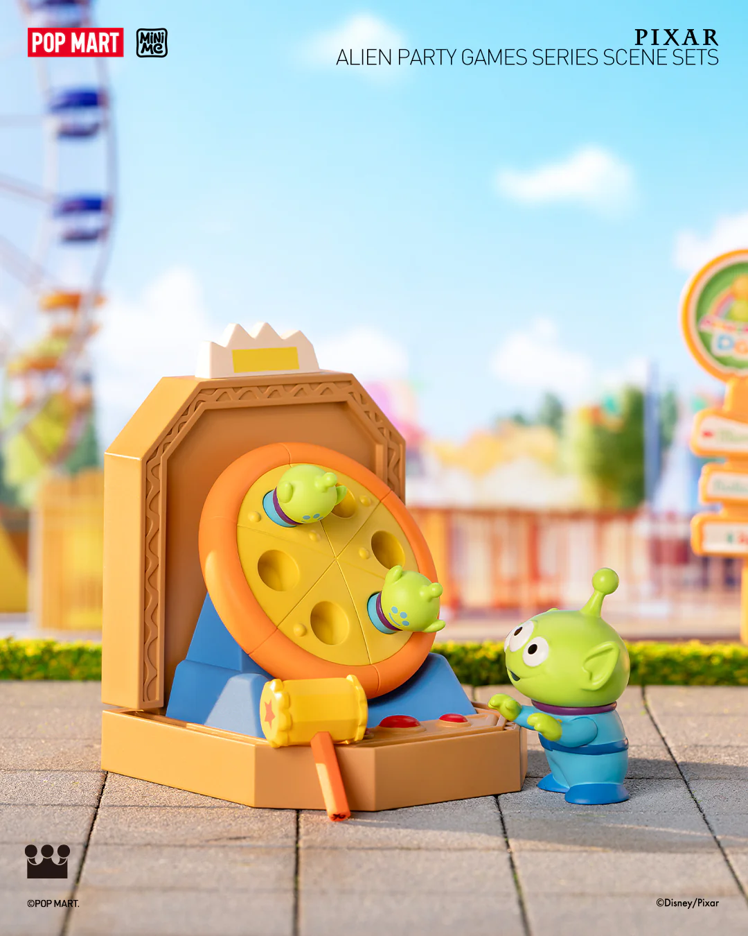 POP MART Pixar Alien Party Games Series Scene Sets
