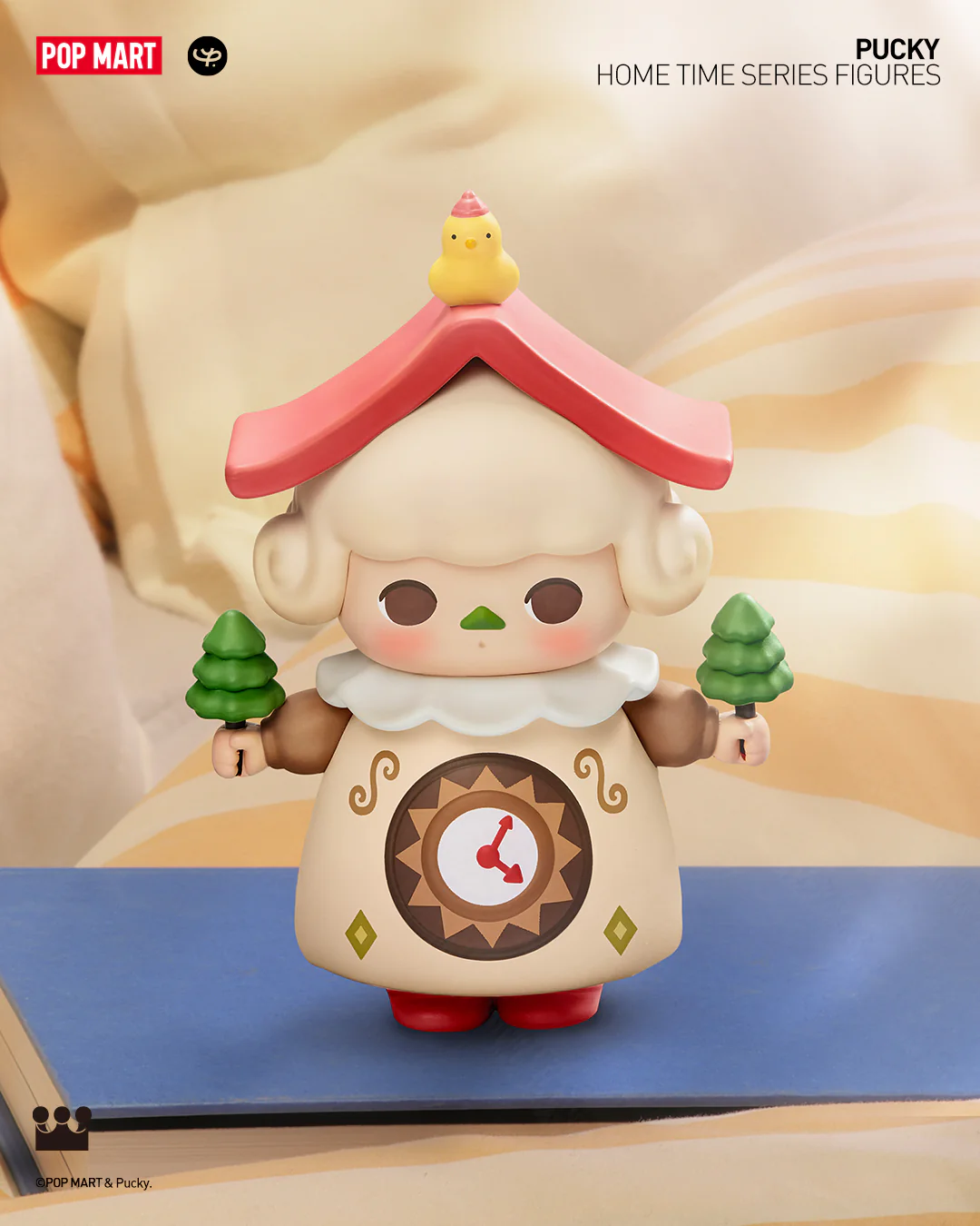 POP MART PUCKY Home Time Series Figures