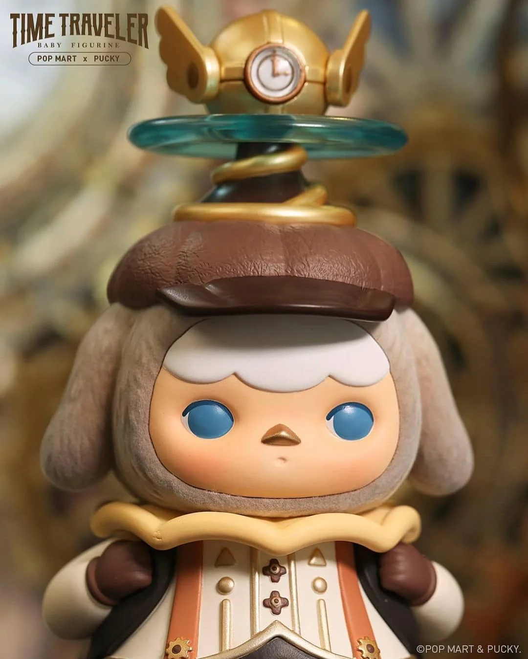 POP MART Pucky Planet Explorer-Time Traveler Baby Figurine