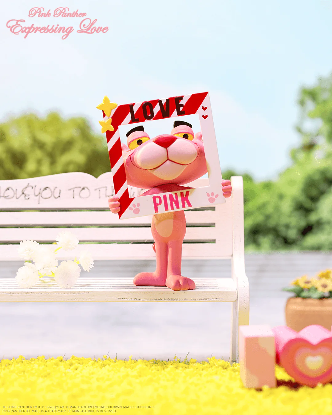 POP MART Pink Panther Expressing Love Series