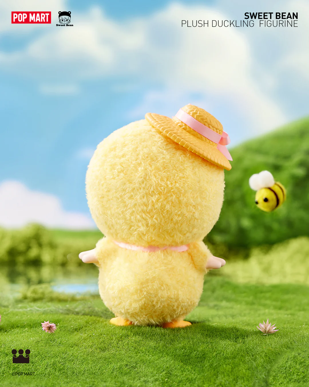 POP MART Sweet Bean Plush Duckling Figure