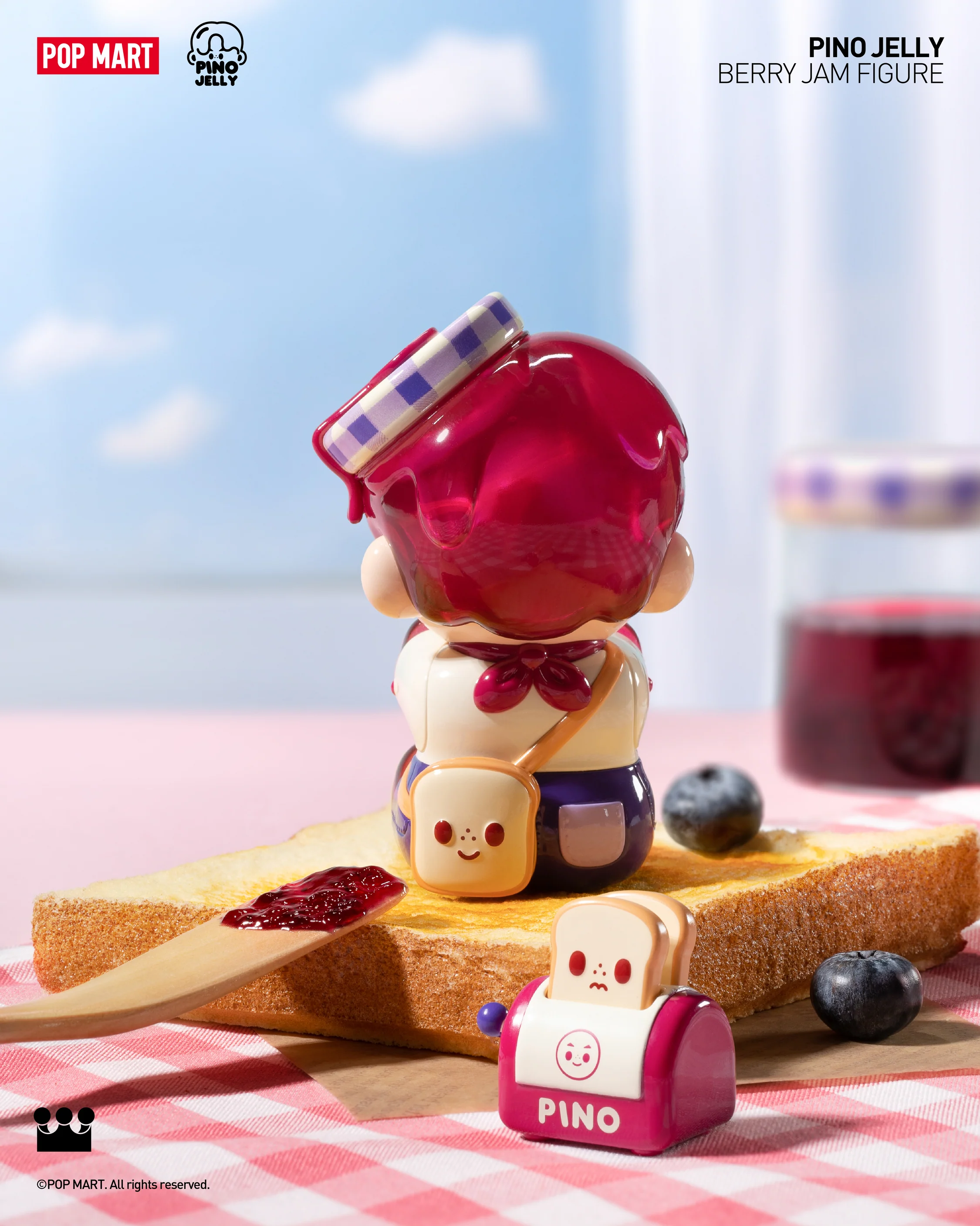 POP MART PINO JELLY Berry Jam Figure