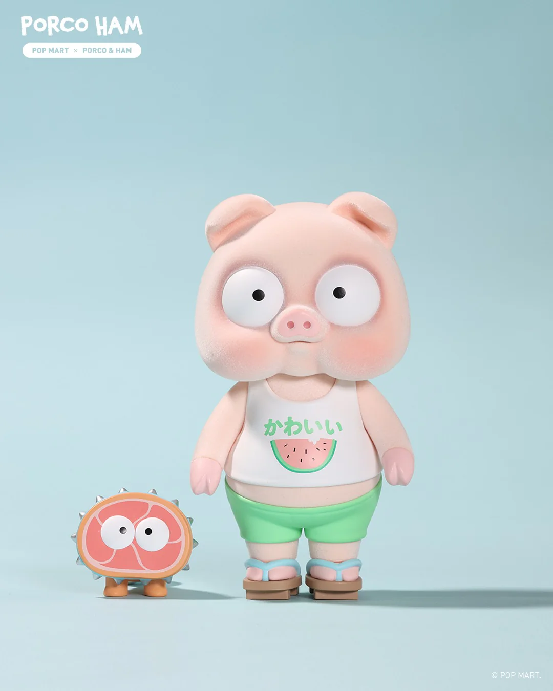 POP MART Porco Ham Watermelon