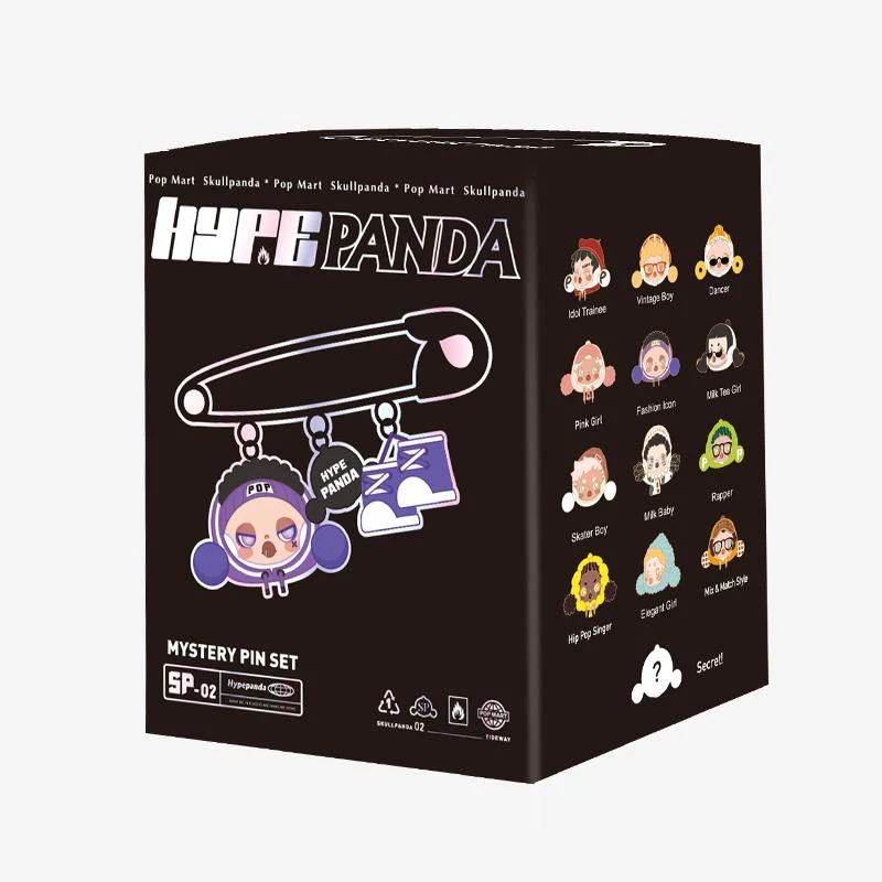 POP MART Skullpanda Hypepanda Series Badges