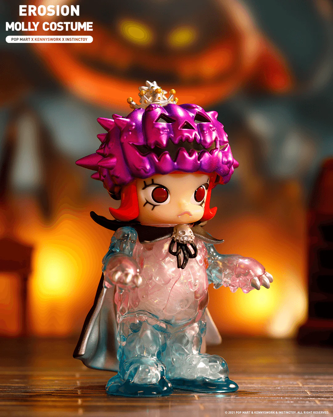 POP MART Molly x Instinctoy Erosion Molly Costume Series