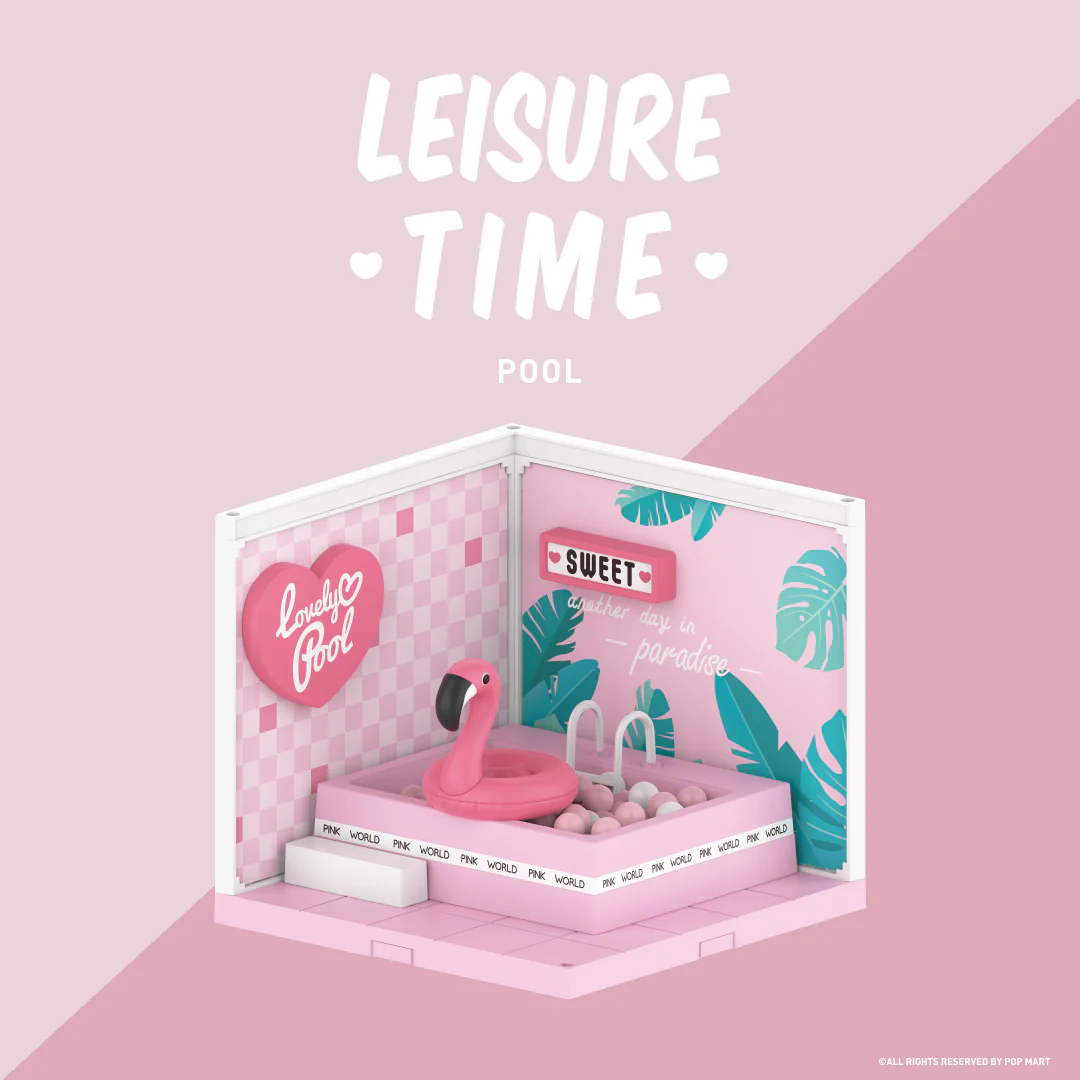 POP MART Sweet House 2: Leisure Time - Pool Set