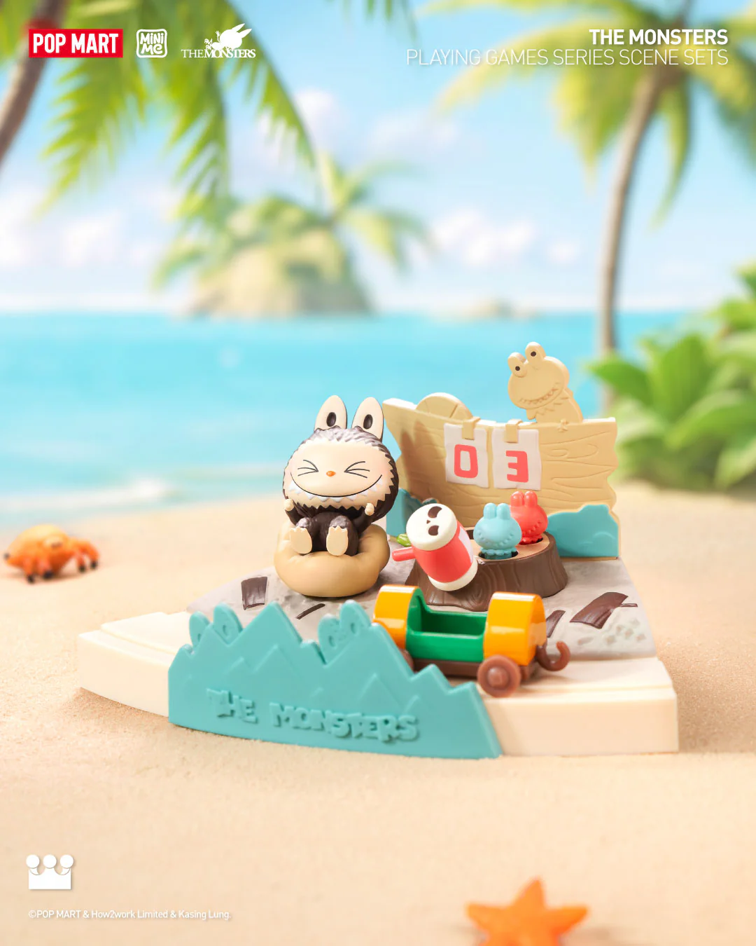 POP MART THE MONSTERS Playing Games Series Scene Sets