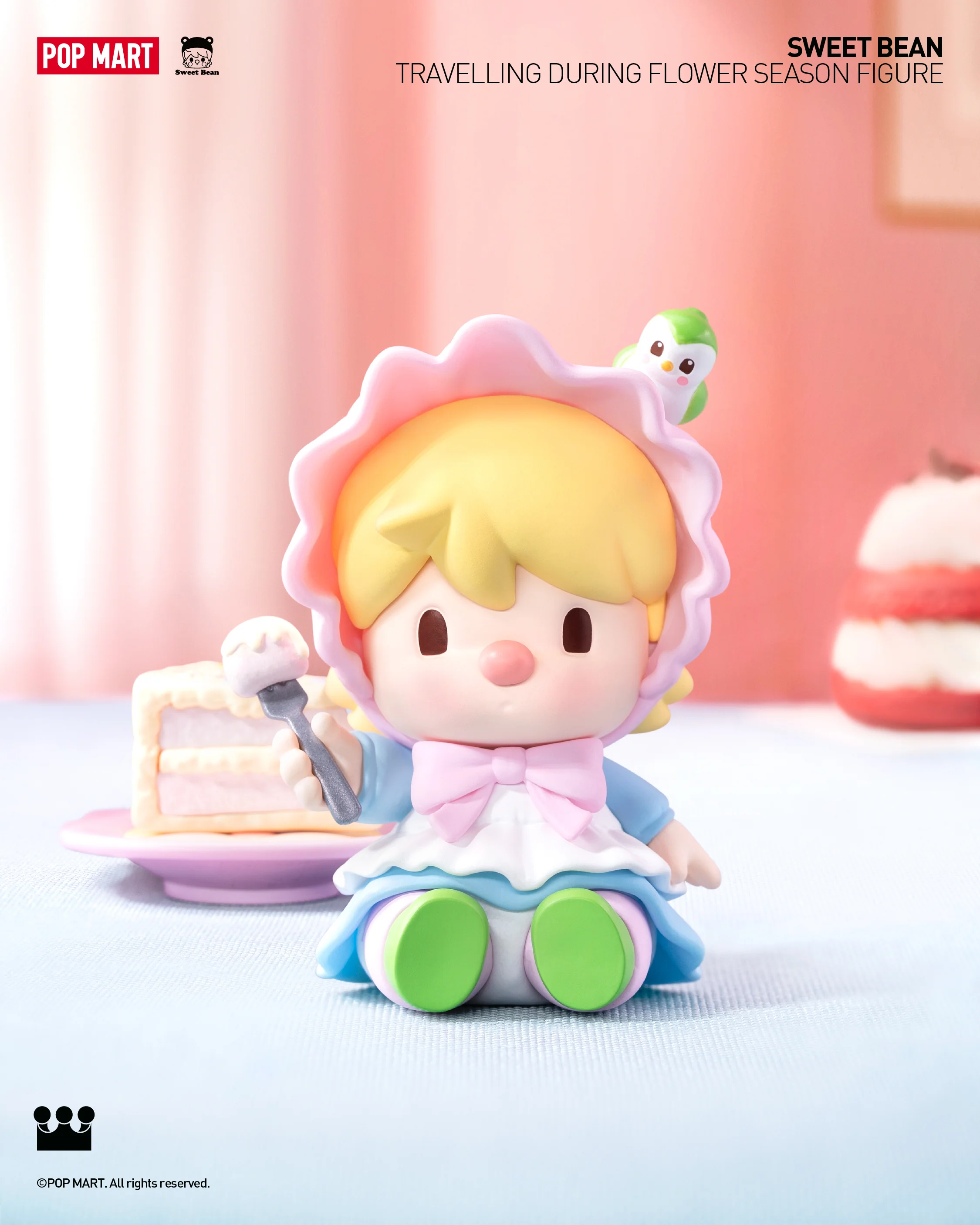 POP MART Sweet Bean Travelling During Flower Season Figure