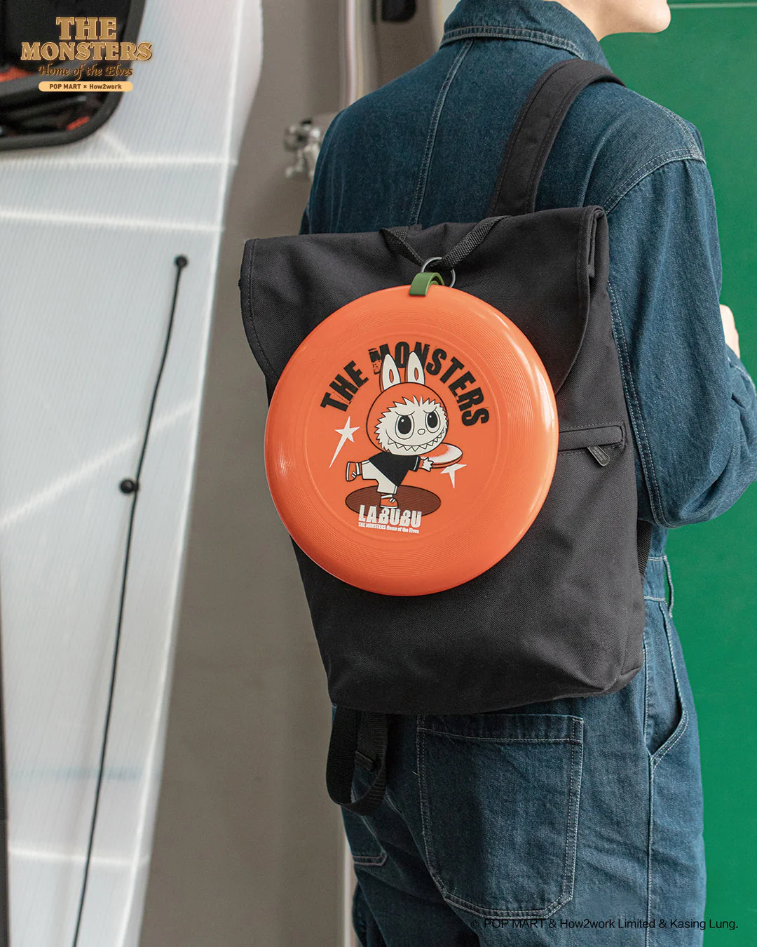 POP MART The Monsters Home of the Elves Series Prop - Frisbee