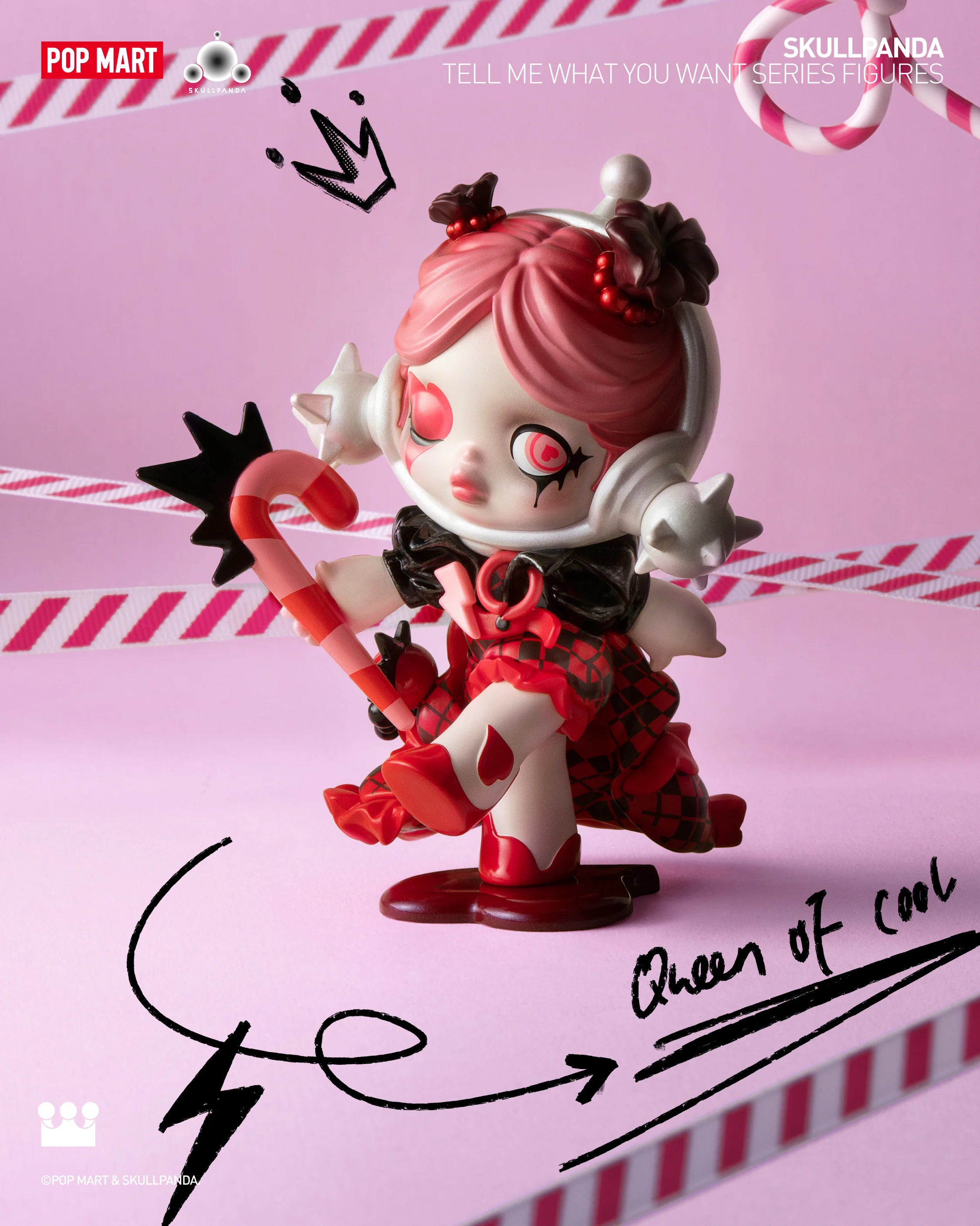 POP MART SKULLPANDA Tell Me What You Want Series Figures