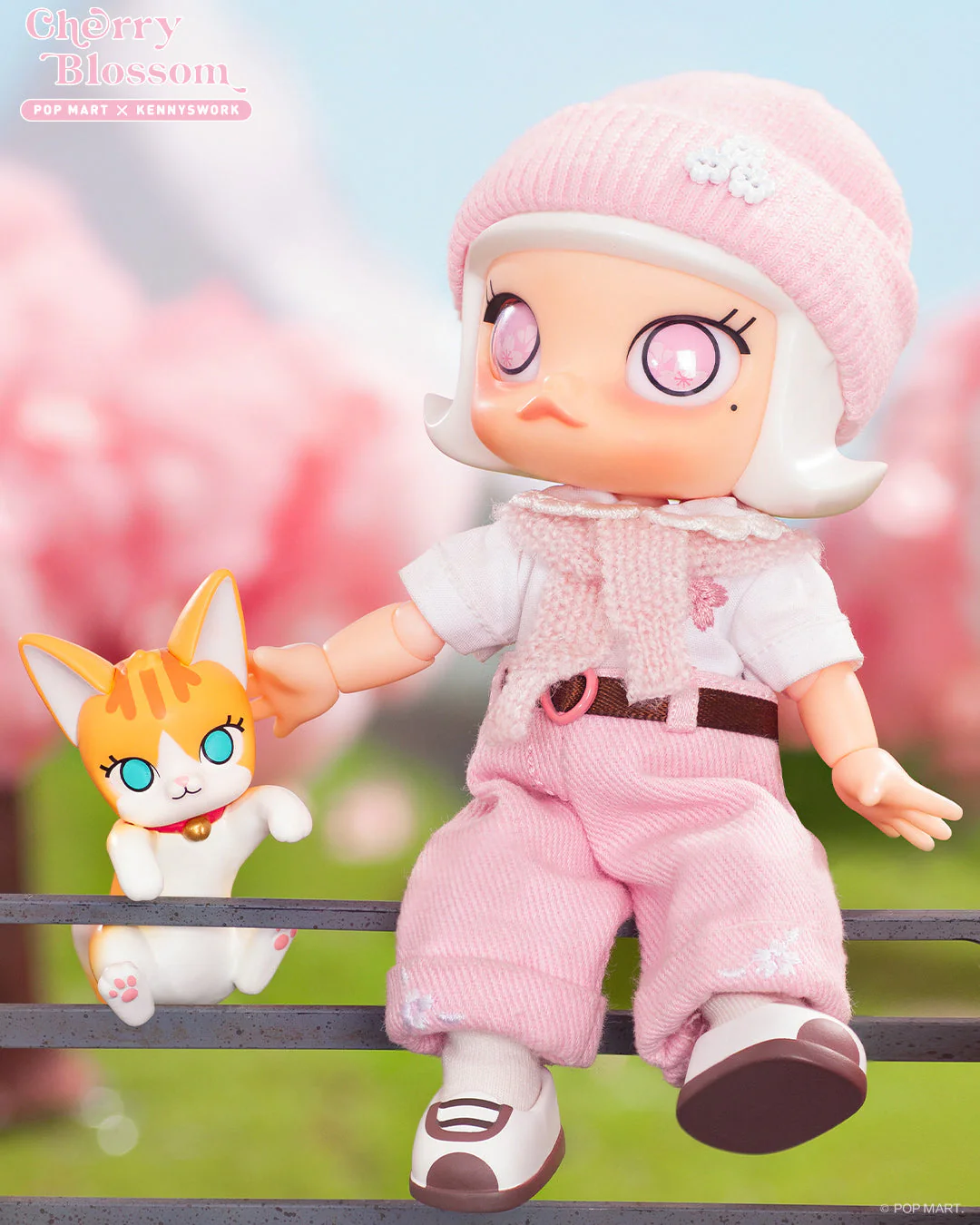 POP MART Molly Cherry Blossom BJD
