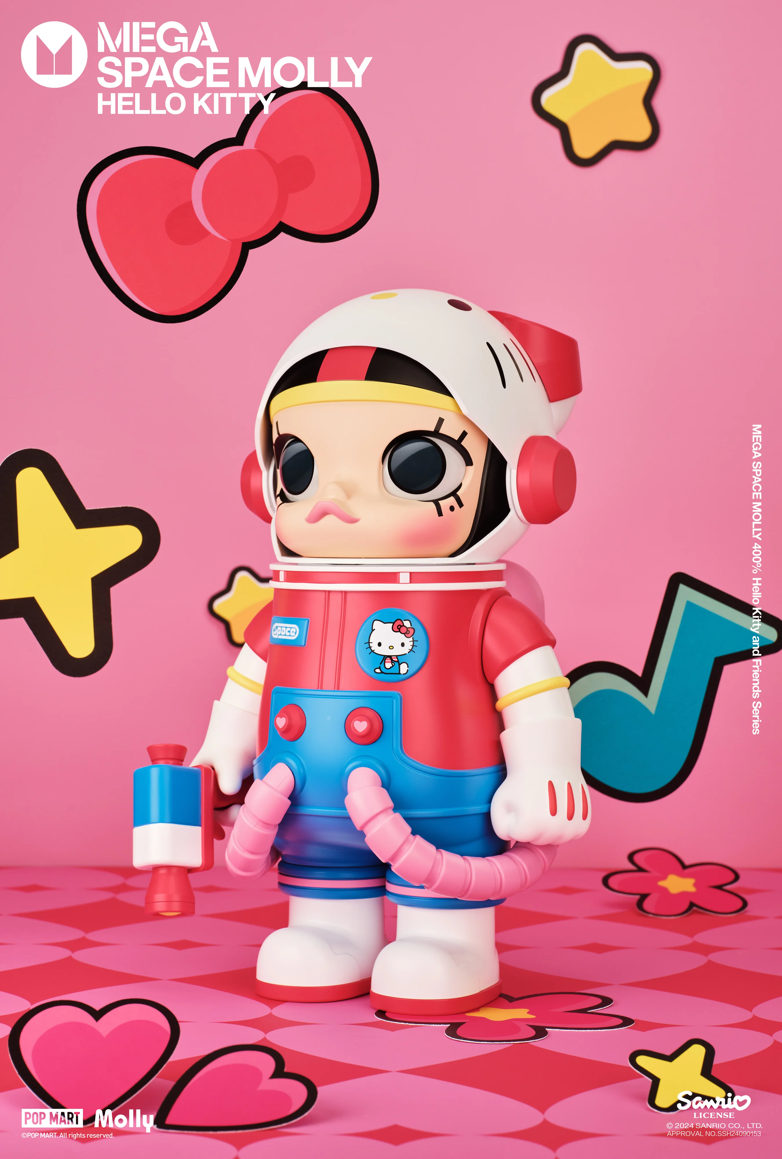POP MART MEGA SPACE MOLLY 400% Sanrio Characters Series