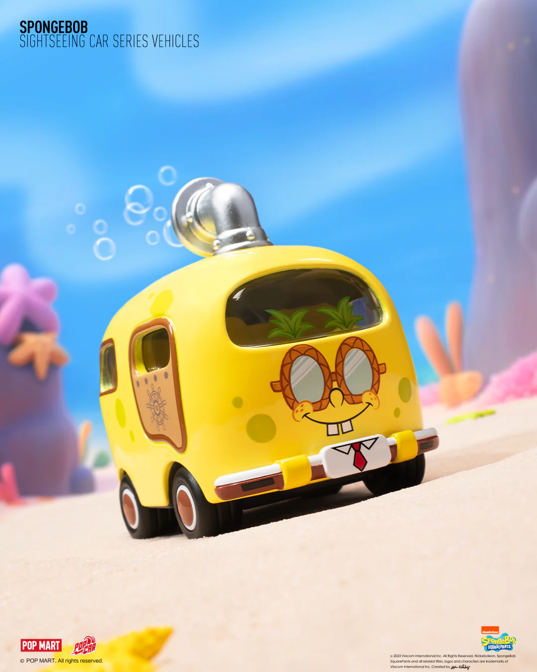 POP MART SpongeBob Sightseeing Car Series Vehicles