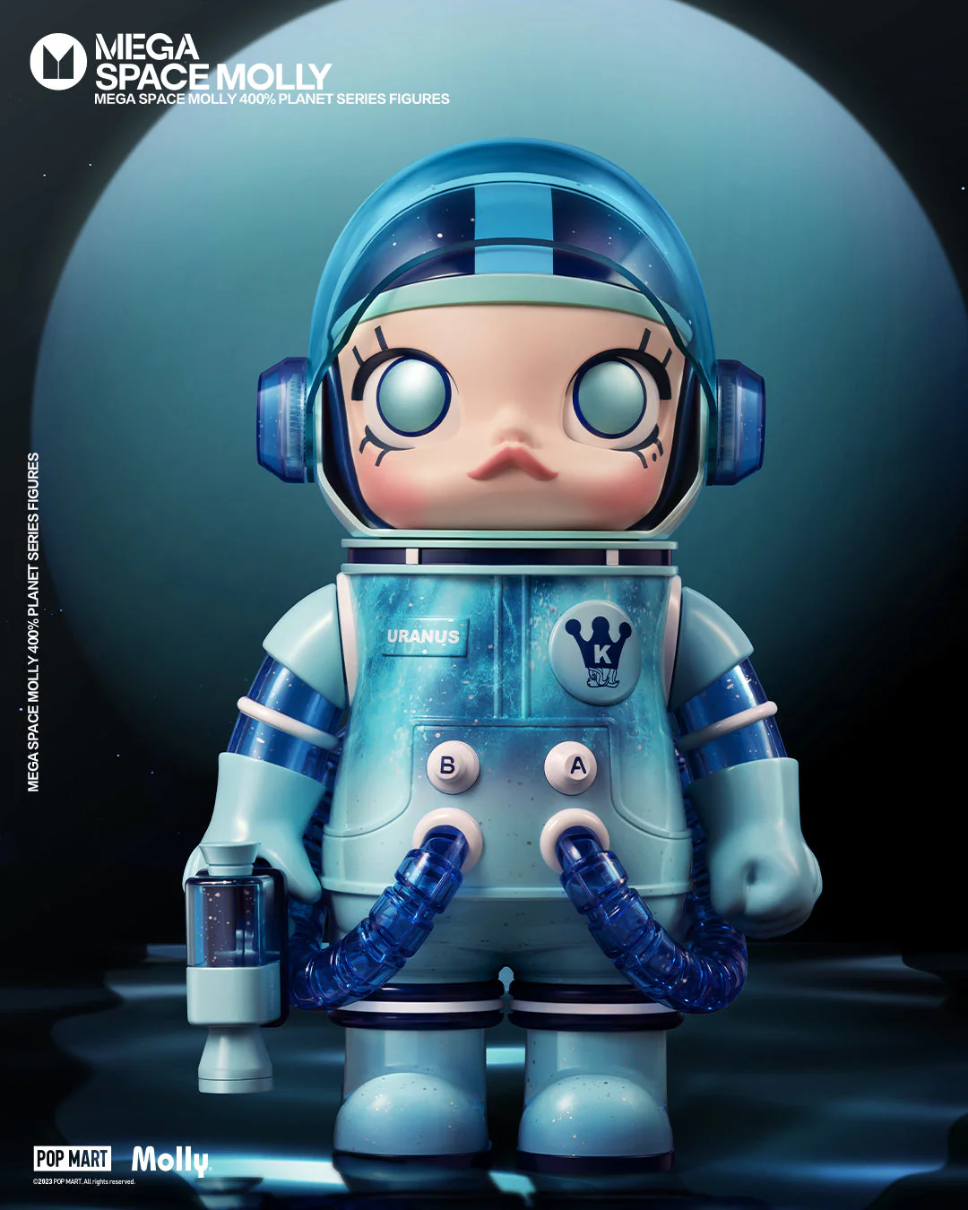 POP MART MEGA SPACE MOLLY Planet Series 400%