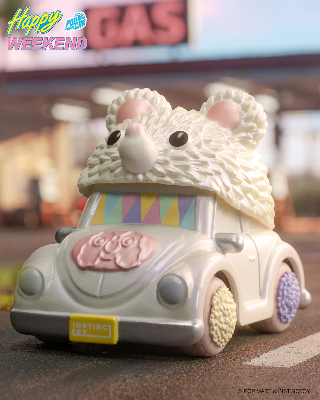 POP MART Popcar Happy Weekend Series