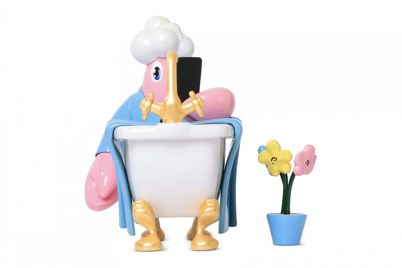 POP MART Philip Colbert x Inner Flow: Leisure Time - POP Lobster Bath Figurine