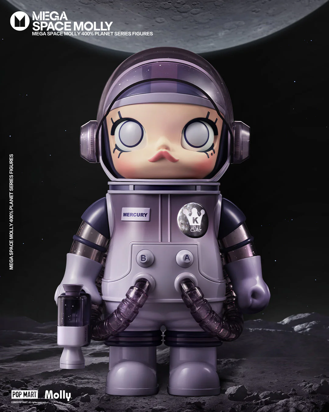 POP MART MEGA SPACE MOLLY Planet Series 400%