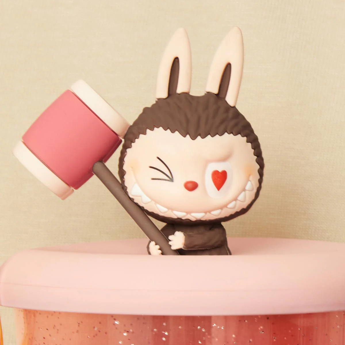 POP MART THE MONSTERS Catch Me If You Like Me Series-Straw Cup